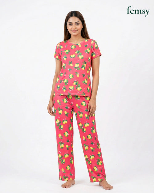 Citrus Bliss Comfort Nightwear